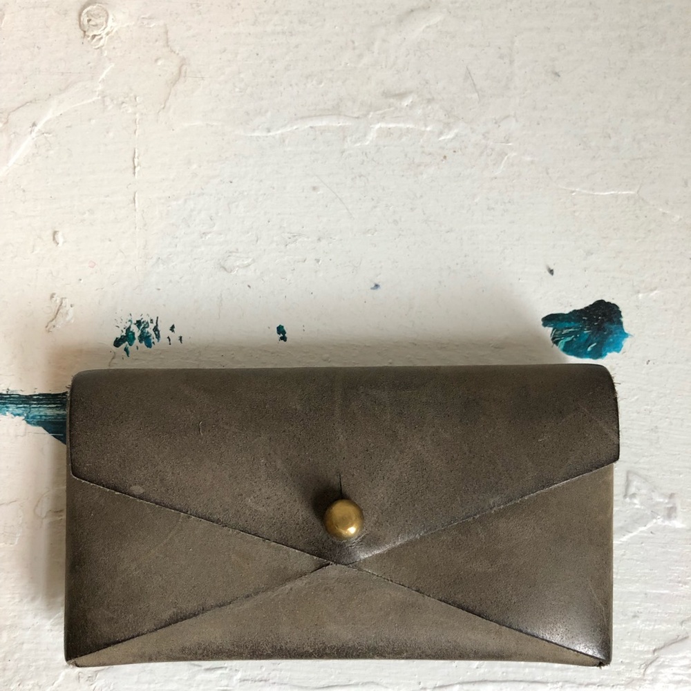 Leather card wallet